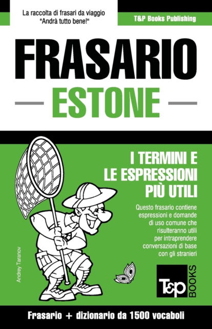 Cover for Andrey Taranov · Frasario Italiano-Estone e dizionario ridotto da 1500 vocaboli (Pocketbok) (2016)