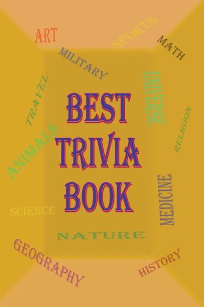 Cover for Rosalia Ason · Best Trivia Book (Paperback Book) (2022)