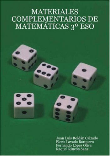 Cover for Raquel Rincn Sanz · Materiales Complementarios De Matemticas 3 Eso (Paperback Book) [French, 3 edition] (2007)