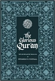 Cover for Marmaduke Pickthall · The Glorious Qur'an: with Explanatory Text (Pocketbok) (1996)