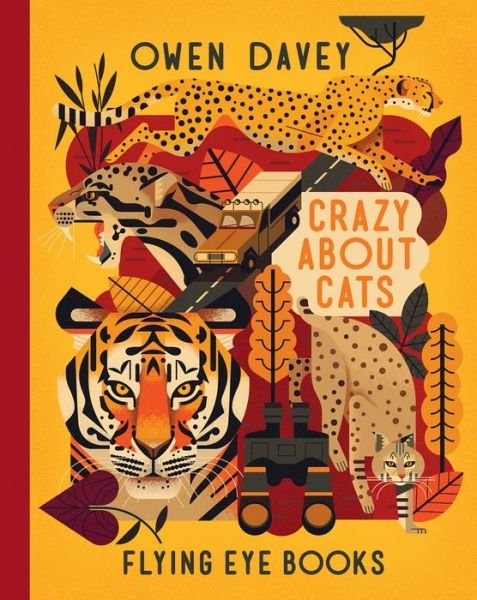 Cover for Owen Davey · Crazy About Cats - About Animals (Hardcover Book) (2017)