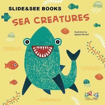 Cover for Agnese Baruzzi · Sea Creatures - Slide &amp; See Books (Board book) (2021)