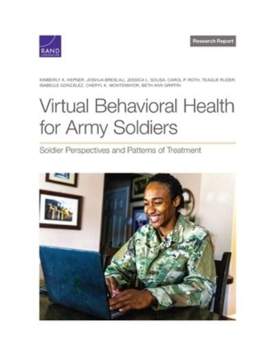 Cover for Kimberly A. Hepner · Virtual Behavioral Health for Army Soldiers (Book) (2023)