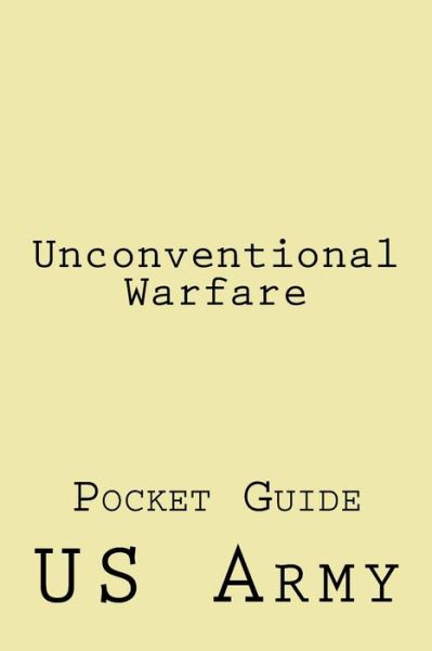 Cover for US Army · Unconventional Warfare (Pocketbok) (2018)