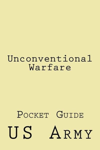 Cover for US Army · Unconventional Warfare (Paperback Bog) (2018)