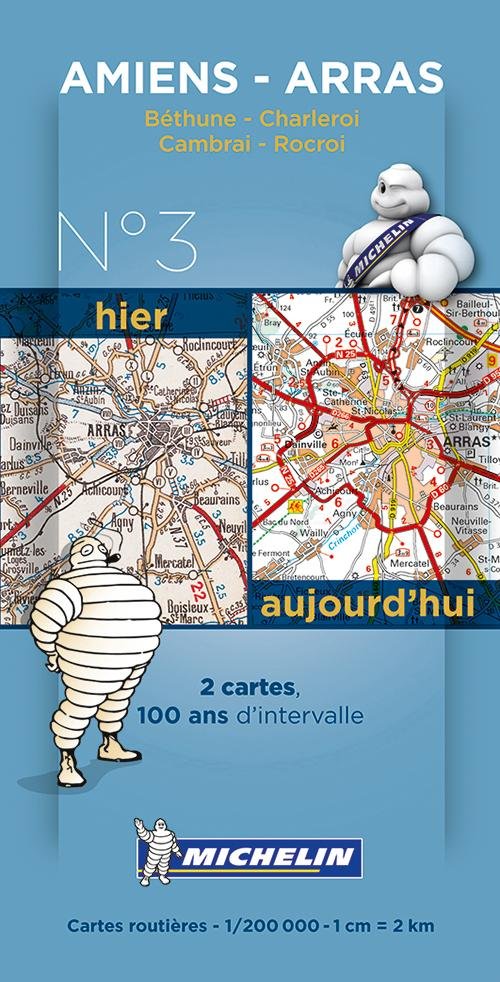 Amiens Valenciennes Centenary Map - Michelin Historical Maps - Michelin - Books - Michelin Editions des Voyages - 9782067192164 - January 14, 2014