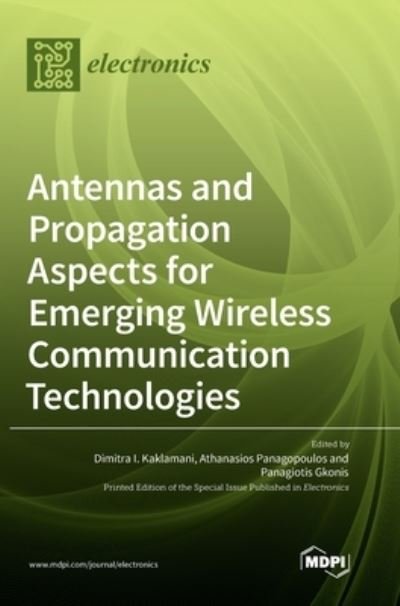 Cover for Mdpi Ag · Antennas and Propagation Aspects for Emerging Wireless Communication Technologies (Hardcover Book) (2022)