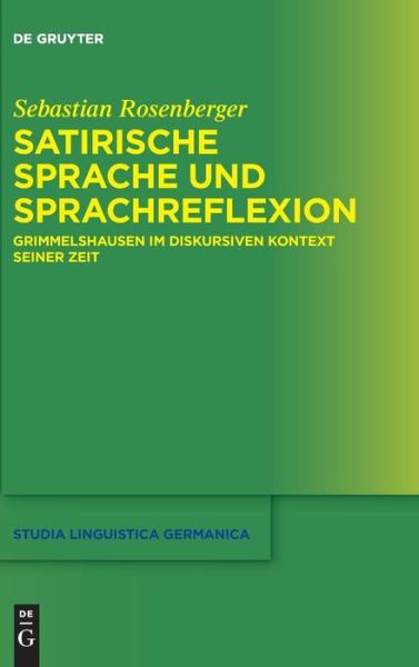 Cover for Rosenberger · Satirische Sprache und Spra (Buch) (2015)