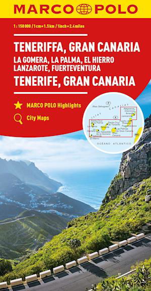 Cover for Teneriffa · Gran Canaria 1:150000 (Bog)