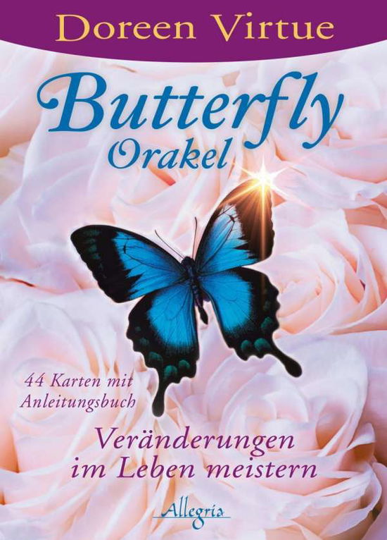 Butterfly-Orakel,m.Karten - Virtue - Livros -  - 9783793423164 - 