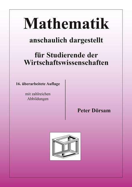 Cover for Dörsam · Mathematik - anschaulich dargest (Bok)