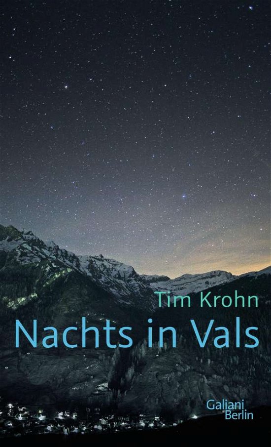 Cover for Krohn · Nachts in Vals (Bog)