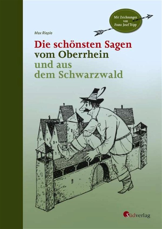 Cover for Rieple · Die schönsten Sagen vom Oberrhei (Buch)