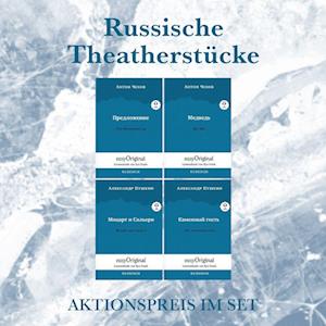 Cover for Anton Tschechow · Russische Theaterstücke (Bücher + Audio-Online) - Lesemethode von Ilya Frank (Book) (2022)