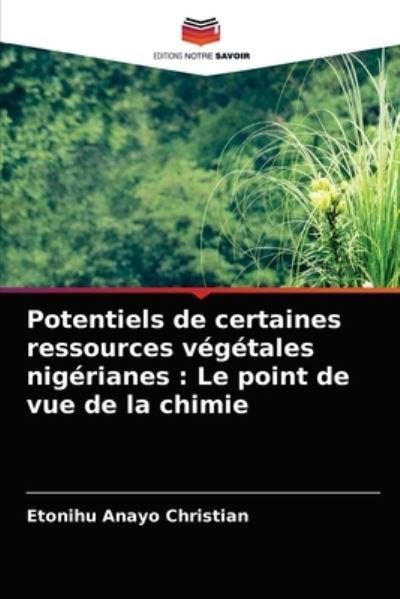 Cover for Christian · Potentiels de certaines resso (N/A) (2021)