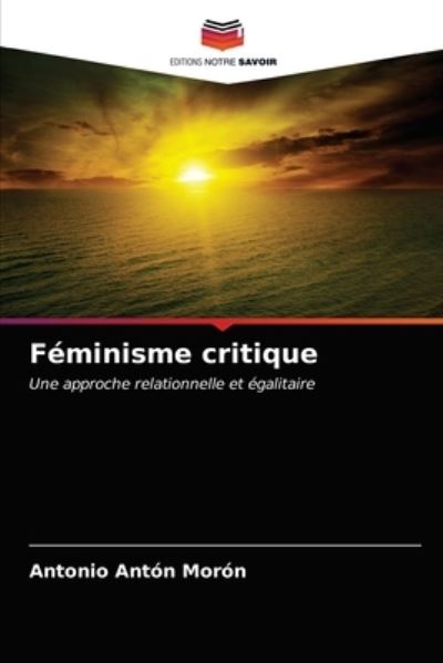 Cover for Antonio Anton Moron · Feminisme critique (Paperback Book) (2021)
