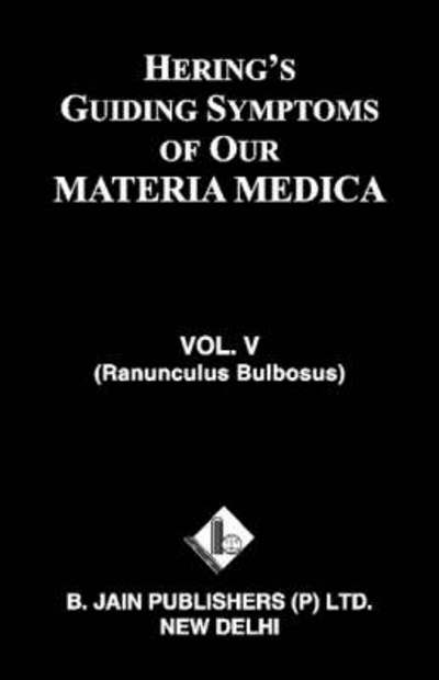 Cover for Constantine Hering · Herings Guiding Symptoms of Our Materia Medica: 5-Volume Set (Hardcover Book) (2023)