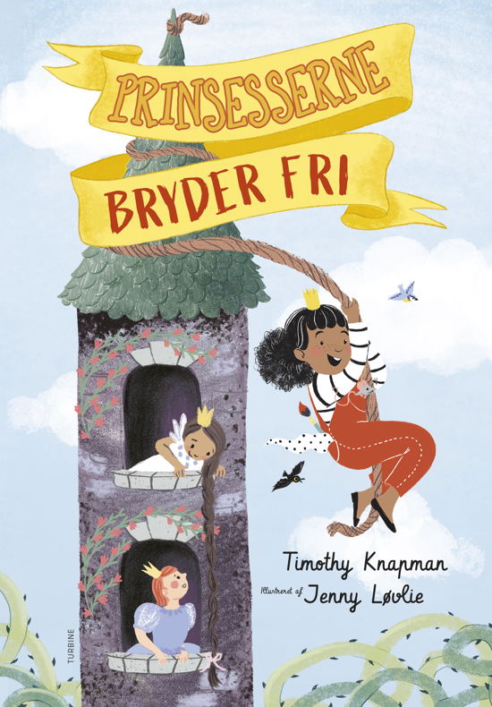 Cover for Timothy Knapman · Prinsesserne bryder fri (Hardcover Book) [1. Painos] (2022)