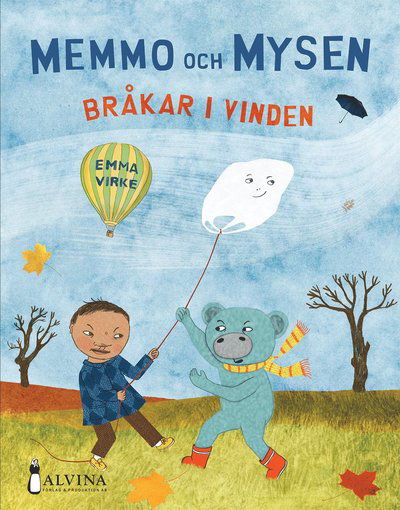 Cover for Emma Virke · Memmo och Mysen bråkar i vinden (Innbunden bok) (2013)