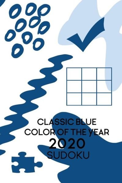 Cover for Cradox Creative · Classic Blue Color of the Year 2020 Sudoku (Taschenbuch) (2020)