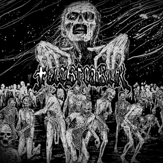 Cover for Facebreaker · Zombie God  (White Vinyl) (7&quot;) (2019)