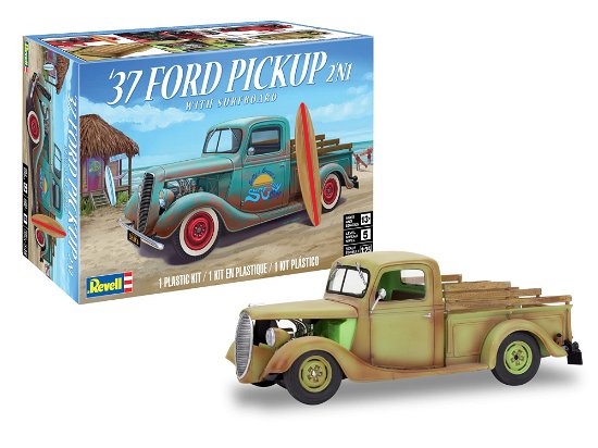 Cover for Revell · '37 Ford Pickup with surfboard 2N1 Modelbouwpakket ( 14516 ) (Toys)