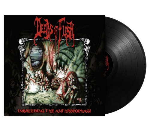 Cover for Deeds of Flesh · Inbreeding the Anthropophagi (Vinyl LP) (LP) (2023)