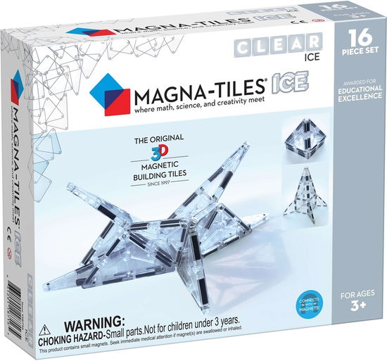 Cover for Magnatiles · Ice - 16 stuks (Brinquedos)