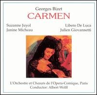 Carmen - Bizet / Juyol / Deluca / Micheau / Enot / Wolff - Musik - PREISER - 0717281200165 - 24. december 2002