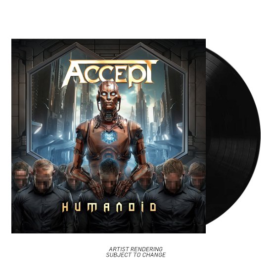 Cover for Accept · Humanoid (LP) [Black Vinyl edition] (2024)