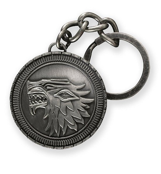 Game Of Thrones: Stark Shield Keychain - Noble Collection - Merchandise - The Noble Collection - 0849241002165 - 