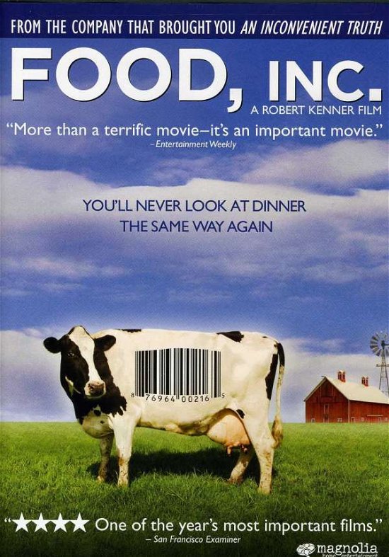 Cover for Food Inc DVD (DVD) [Widescreen edition] (2009)