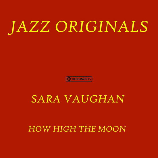 Cover for Sarah Vaughan · How High the Moon (CD) (2016)