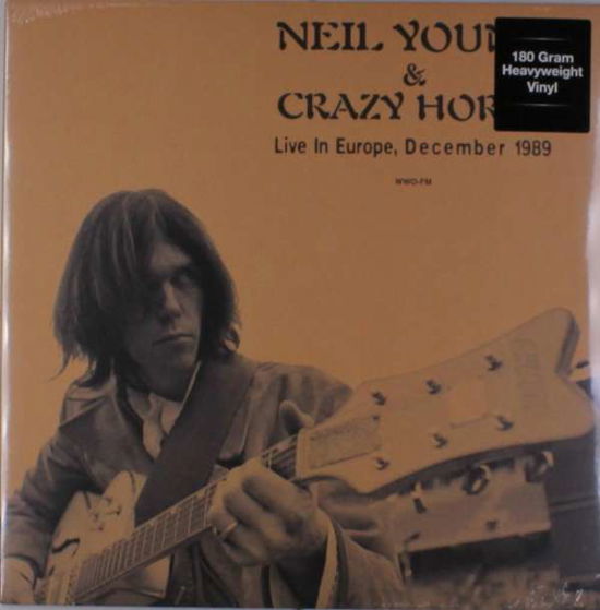 Cover for Neil Young · Live in Europe December 1989 (LP) (2018)