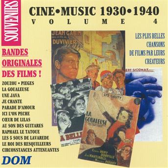 Cover for Cine Music · 1930 / 1940 Vol.4 (CD) (2019)