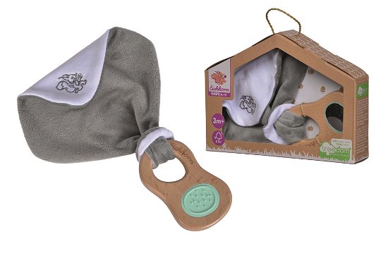 EH Baby Pure gribelegetøj m/sutteklud og spejl - Eichhorn - Merchandise - Simba Toys - 4003046005165 - November 15, 2020