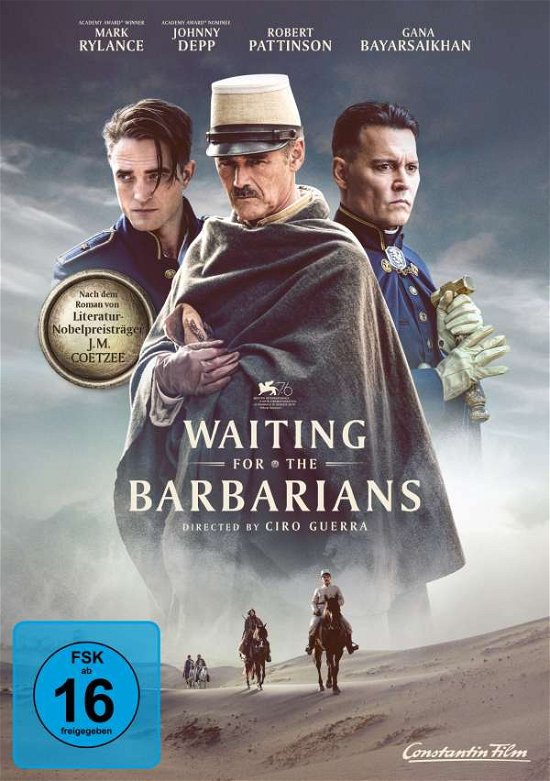 Cover for Mark Rylance,johnny Depp,robert Pattinson · Waiting for the Barbarians (DVD) (2020)