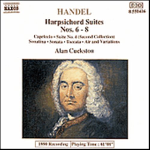 Harpsichord Suites 6-8 - G.F. Handel - Musikk - NAXOS - 4891030504165 - 26. mars 1993