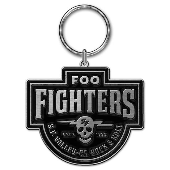 Foo Fighters Keychain: Established 1995 (Die-cast Relief) - Foo Fighters - Mercancía - PHM - 5055339787165 - 28 de octubre de 2019