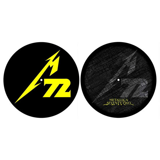 Metallica Turntable Slipmat Set: M72 - Metallica - Musiikki -  - 5056365723165 - keskiviikko 10. toukokuuta 2023