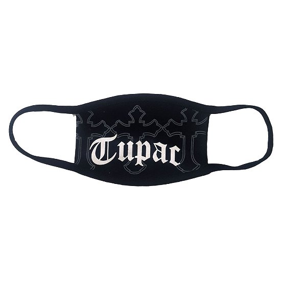 Cover for Tupac · Tupac Face Mask: Logo &amp; Crosses (MERCH)