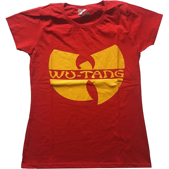 Cover for Wu-Tang Clan · Wu-Tang Clan Ladies T-Shirt: Logo (T-shirt) [size XS] [Red - Ladies edition]