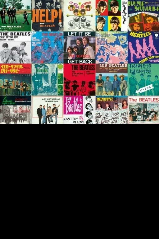 Cover for Beatles (The) · Singles (Maxi Poster 61x91,50 Cm) (MERCH)