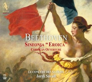 Cover for Le Concert Des Nations / Jordi · Beethoven - Eroica Symphony (CD) (2016)