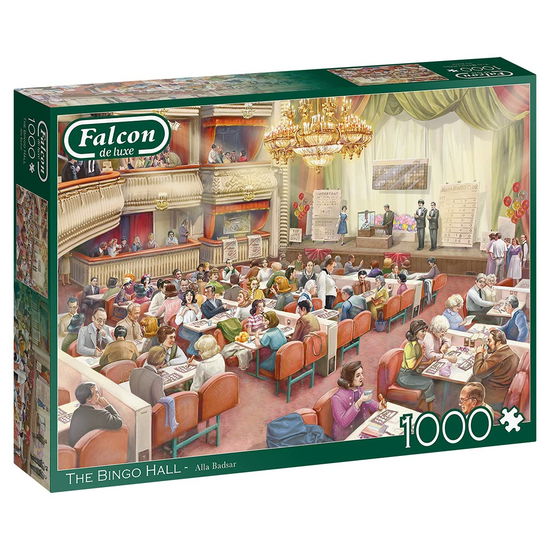 The Bingo Hall ( 1000 Pcs ) - Falcon Puzzle - Produtos - Jumbo - 8710126113165 - 