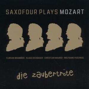 Cover for Saxofour Plays Mozart · Die Zaubertr (CD) (2010)