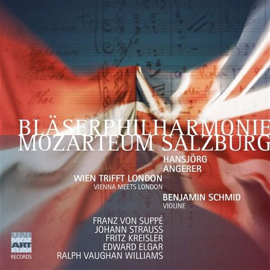 Cover for Bläserphilharmonie Mozarteum · Wien trifft London (CD) (2021)