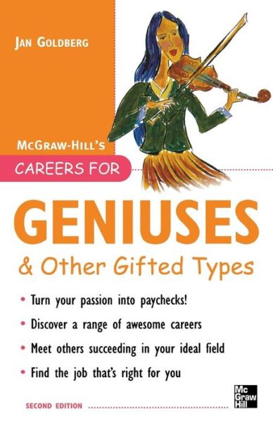 Cover for Jan Goldberg · Careers for Geniuses &amp; Other Gifted Types (Paperback Book) (2007)