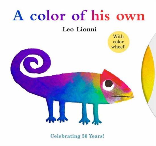 Cover for Leo Lionni · A Color of His Own with Color Wheel (Board book) (2025)