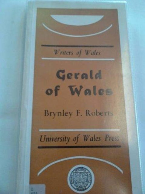 Cover for Brynley F. Roberts · Gerald of Wales (Paperback Book) (1982)